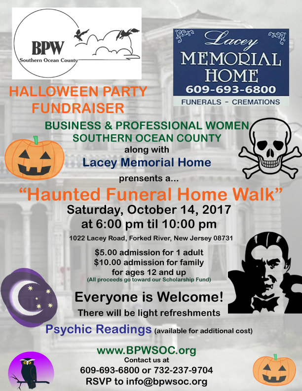 Business & Professional Women Southern Ocean County Haunted Halloween Walk
